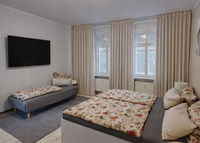 City-apartment I 85m2 I Naehe Theater L 2 Schlafzinmer I Parkplatz Kostenlos I Wlan * Cottbus